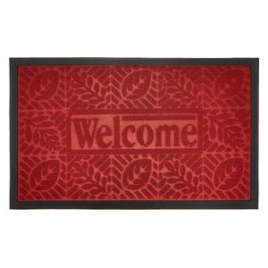  RoyalFord RF9559 - Door Mat - Red 