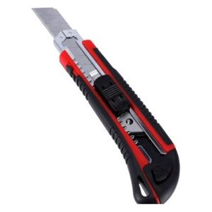  Geepas GT59241 - Retractable Utility Knife - 18mm - Red 