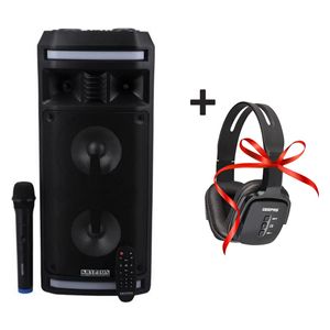  سماعات بلوتوث كريبتون - KNMS5196GHP4707 - اسود 
