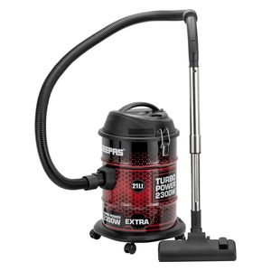  Geepas GVC19018 - 2300W - 21 L - Drum Vacuum Cleaner - Red 