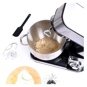  Geepas GSM43041 - Bowl Mixer - 2000W - 6 Speed - Silver 