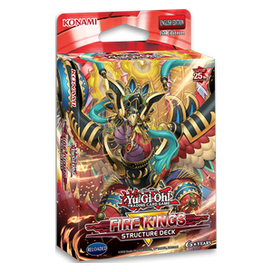  Konami YuGiOh Structure Deck: Fire Kings Card Game 