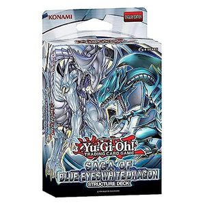  Konami YuGiOh Structure Deck - Saga of Blue Eyes White Dragon Card Game 