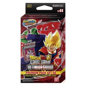  BANDAI Dragon Ball Super Premium Pack 8 Card Game 