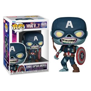  Funko Zombies Captain America #941 New Marvel Studios 