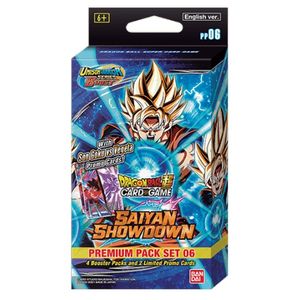  BANDAI Dragon Ball Super Premium Pack 6 Card Game 