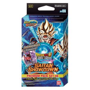  BANDAI Dragon Ball Super Premium Pack 6 Card Game 