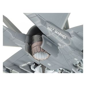 TAMIYA F-35B Lightning II Scale 1/72 Airplane - Metalic Gray 