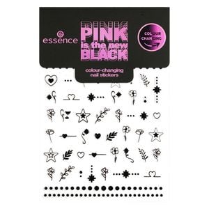  Pink Is The New Black Nail Stickers 01 