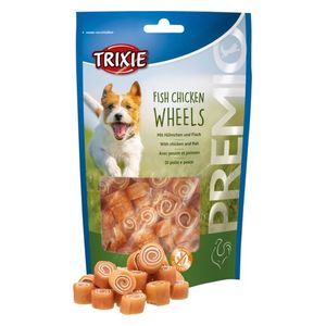  Trixie Premio Fish Chicken Wheels Dog Snack - 75g 