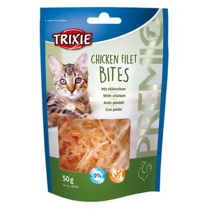  تريكسي وجبة خفيفة للقطط بقطع فيليه الدجاج - 50 غم 