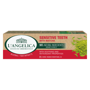  L’Angelica Sensitive Teeth with Matcha Toothpaste, 75ml 