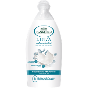  L’Angelica Linfa Nature Moisturizing & Nourishing Bath & Shower Gel - 500ml 