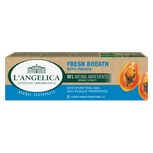  L’Angelica Fresh Breath with Papaya Toothpaste, 75ml 