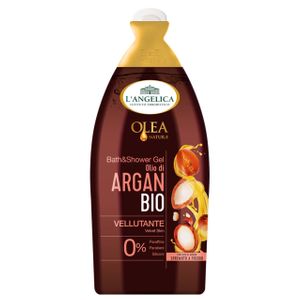 L’Angelica Organic Argan Oil Bath & Shower Gel - 450ml 