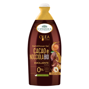  L’Angelica Organic Cocoa and Hazelnut Bath & Shower Gel - 450ml 