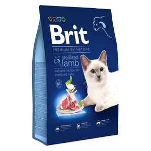  Brit Premium by Nature Sterilized Lamb Cat Food - 1.5kg 