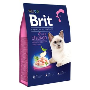  Brit Premium by Nature Adult Chicken Cat Food - 1.5kg 