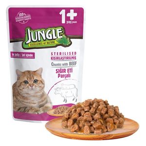 Jungle Beef Cat Food - 1 Piece