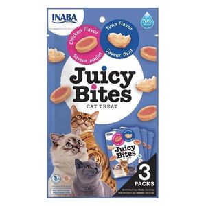  Inaba Juicy Bites Tuna & Chicken Cat Treats - 3 packs 