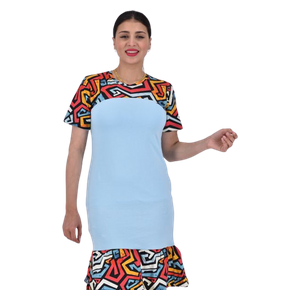  ENKI - Women's Tunic - Cyan 