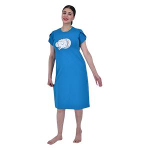  ENKI - Women's Tunic - Cyan 