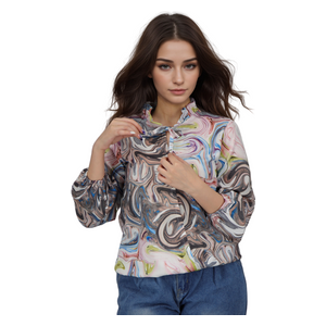  ENKI Women's shirt with long sleeves - L 