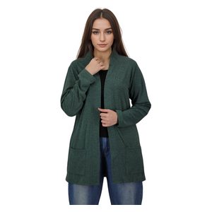 ENKI Women's long jacket - XL - GREEN