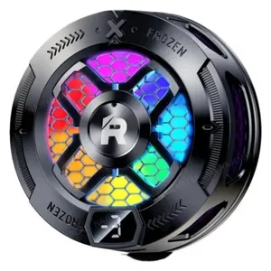  مبرد مغناطيسي ريماكس RT-F7i - للهواتف والأجهزة اللوحية - شاشة عرض درجة الحرارة 