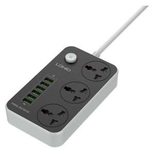 Ldnio SC3604 - Power Socket - 2500W - 6 USB-A - Gray