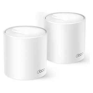  TP-Link Deco X10 Whole Home Mesh Wi-Fi 6 System - AX1500 - 2 Pack - White 