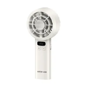  Green Lion PF-13 - Windix Handheld Fan - 120 Speed, 4.5h Runtime - White 