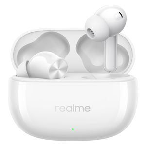  سماعة بلوتوث داخل الاذن ريلمي - T200X - بطارية تعمل لمدة 8 ساعة - الغاء الضوضاء - ابيض 