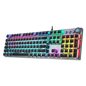 AULA f2o88 Mechanical Gaming Keyboard - Wired - RGB