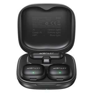  AceFast R1 - Dual Wireless Lavalier Microphone - Black 