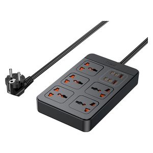 Remax RPU195 - Power Strip Adapter - 1.5M - 2500W - Black