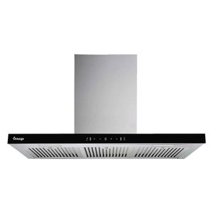  Orange TE-OH90T-SSG6 - Cooker Hood - 90 cm - Silver 