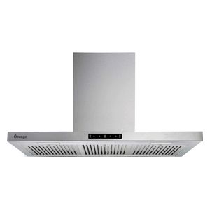  Orange TE-OH90T-SS4 - Cooker Hood - 90 cm - Silver 