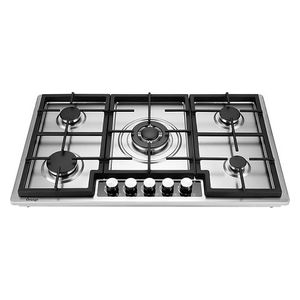  Orange 6090SS-CA - 5 Burners - Built-In Gas Cooker - Silver 