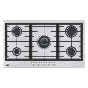 DLC T-905SSLIM-4000 - 5 Burners - Built-In Gas Cooker - Stainless Steel