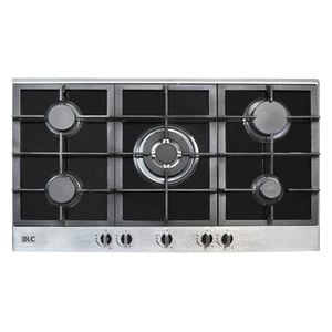  DLC GHG-915-FCBS-SBF - 5 Burners - Built-In Gas Cooker - Silver 