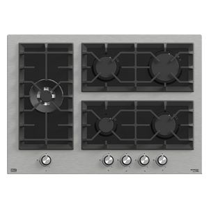  DLC F-SG570-131 - 5 Burners - Built-In Gas Cooker - Silver 