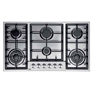  DLC GHS-916-KCIS - 6 Burners - Built-In Gas Cooker - Silver 