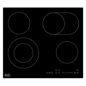  DLC MCHF60B-4 - 4 Burners - Electric Cooker - Black 