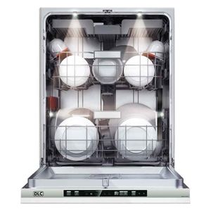  DLC WQP12-7703G - 14 Sets - Built-In Dishwasher - Silver 