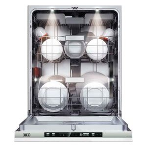  DLC WQP12-7703G - 14 Sets - Built-In Dishwasher - Silver 