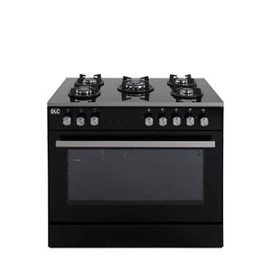  DLC 9890B - 5 Burners - Gas Cooker - Black 
