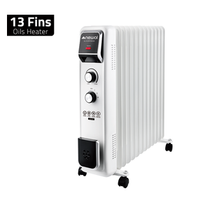  Newal Heater QHT-162 - Oil-Filled Radiator - White 