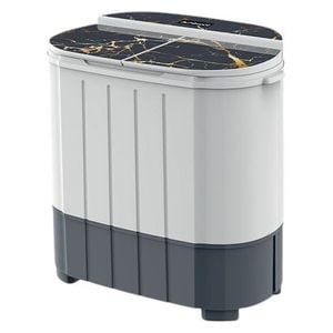  غسالة التحميل العلوي نوال - 5 كغ - 1300 دورة/دقيقة - سلفر 