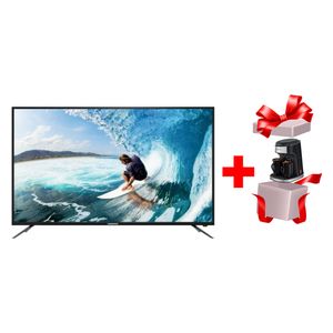  شاشة جوسونيك 43-انج فئة GLED-4643 - سمارت - FHD - 50Hz + ماكنة صنع القهوة جوسونيك - GCM-858 - اسود 